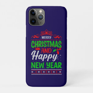 Capa Para iPhone 11 Pro Feliz Natal E Feliz ano novo-61064