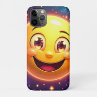 Feliz Olhos Cósmicos Emoji