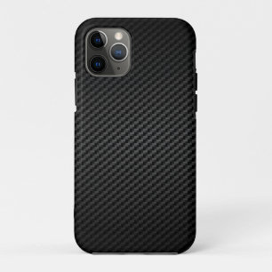 Capa Para iPhone 11 Pro Fibra de Carbono de Corrida do Motor Clássico