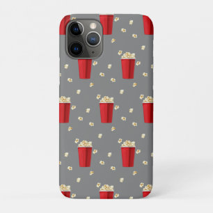 Capa Para iPhone 11 Pro Filme de TV Red Popcorn Baldes Filme Snack