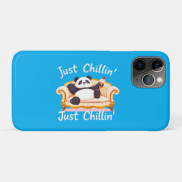 Capa Para iPhone 11 Pro Fique calmo e fique calmo com Sorvete