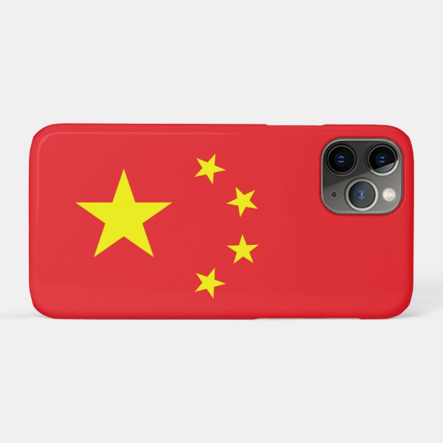 Capa Para iPhone 11 Pro Flag of China (Verso (horizontal))