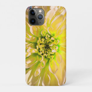Capa Para iPhone 11 Pro Flor Amarelo Dahlia