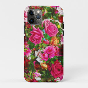 Capa Para iPhone 11 Pro Flor de Rosa Floral Elegage