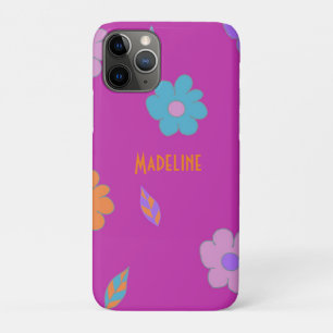 Capa Para iPhone 11 Pro Flor Retroativo Cujo