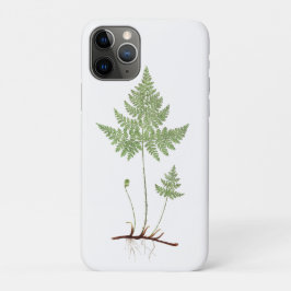 Capa Para iPhone 11 Pro Flor simples, etiqueta de bagagem