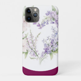 Capa Para iPhone 11 Pro Floral Único e Personalizado