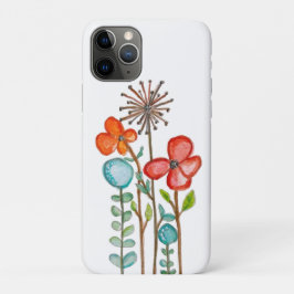 Capa Para iPhone 11 Pro Flores