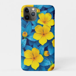 Capa Para iPhone 11 Pro Flores Amarelas - Mediterrâneo