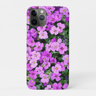 Capa Para iPhone 11 Pro Flores Roxas