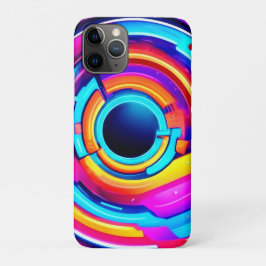 Capa Para iPhone 11 Pro Fluxo Cromático: A Essência Radiante da Arte Vibra