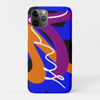 Capa Para iPhone 11 Pro Fluxo de Abstrato vibrante