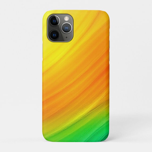 Capa Para iPhone 11 Pro Fluxo de Gradação do Sunset (Verso)
