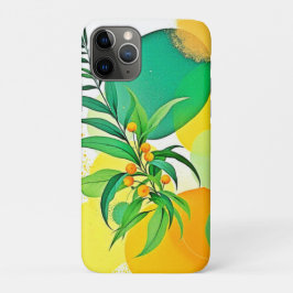 Capa Para iPhone 11 Pro Fluxo de Joia Orgânica