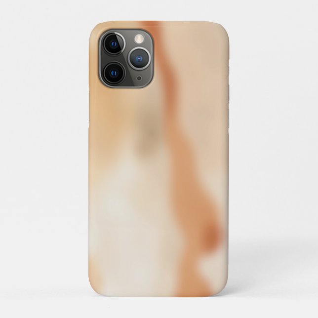 Capa Para iPhone 11 Pro Fluxo Morno Abstrato (Verso)