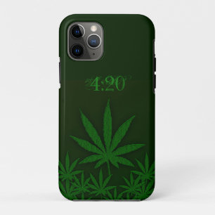 Capa Para iPhone 11 Pro Folha de Maconha