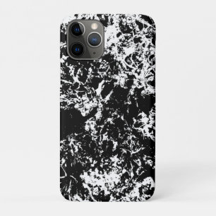 Capa Para iPhone 11 Pro Formação de gelo Abstrato a preto e branco