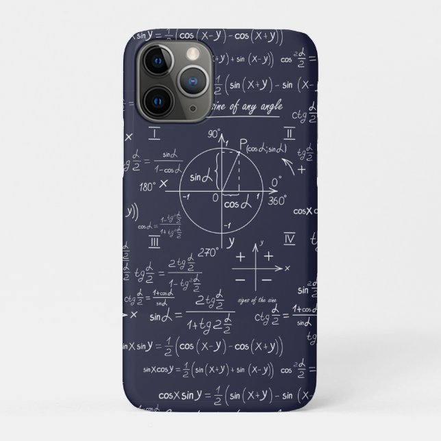 Capa Para iPhone 11 Pro Fórmula Matemática (Verso)