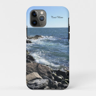 Capa Para iPhone 11 Pro Foto do Mar do Atlântico Amantes Belos Azuis