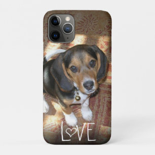 Capa Para iPhone 11 Pro Foto personalizada de animais de estimação com amo