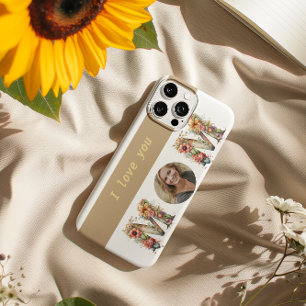 Capa Para iPhone 11 Pro Foto personalizada do Dia de as mães de flores MOM