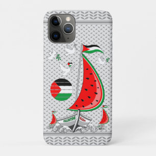 Capa Para iPhone 11 Pro Freedom Global Sumud Flotilla Boats para Gaza