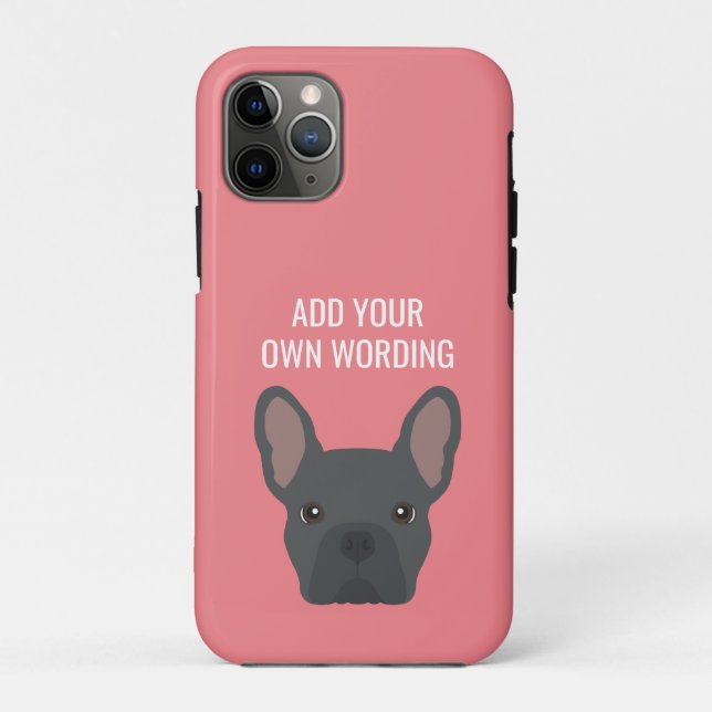 Capa Para iPhone 11 Pro Frenchie (Verso)