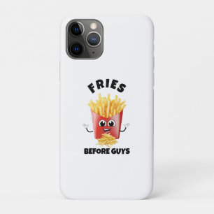 Capa Para iPhone 11 Pro Fries franceses bonitos Cartoon Hoodie &Tee - Comi