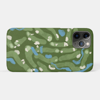 Capa Para iPhone 11 Pro Fun golf course graphic on a phone case