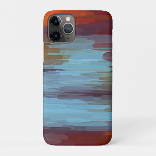 Capa Para iPhone 11 Pro Fundo do Abstrato de pintura colorida