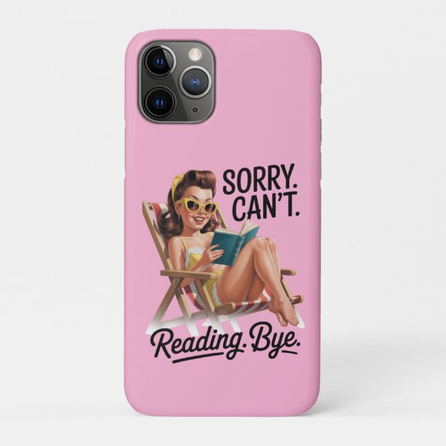 Capa Para iPhone 11 Pro Funny Beach Phone Case (Verso)
