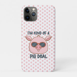 Capa Para iPhone 11 Pro Funny Pig Pun