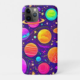Capa Para iPhone 11 Pro Galáxia Whimsical em Matizes Suaves