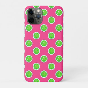 Capa Para iPhone 11 Pro Galebol Verde Coletor Bolinhas Rosa Quente