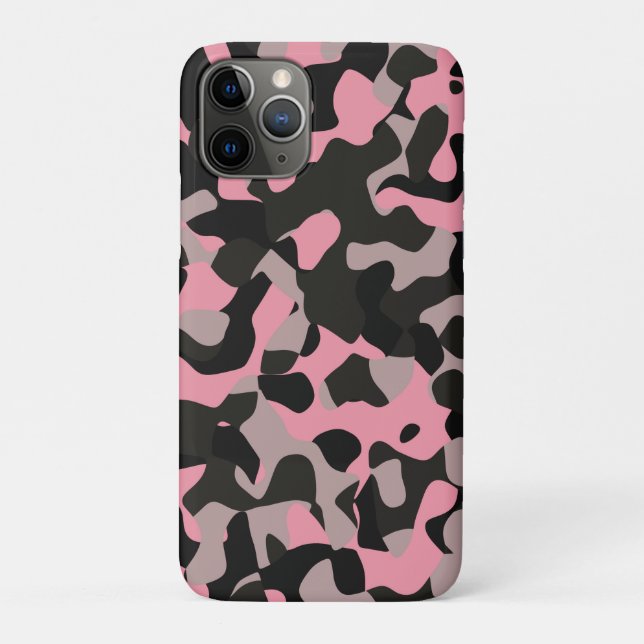 Capa Para iPhone 11 Pro Gatinho Camo (Verso)