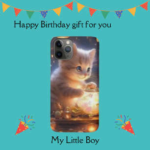 Capa Para iPhone 11 Pro Gato Branco Cute, Jar Luz Estimulante