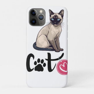Capa Para iPhone 11 Pro gato fofo