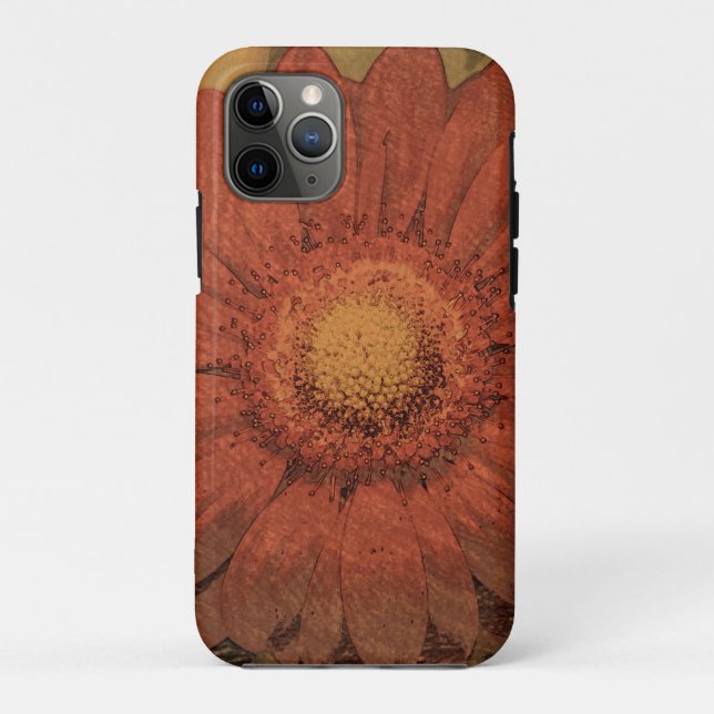 Capa Para iPhone 11 Pro Gérbera (Verso)