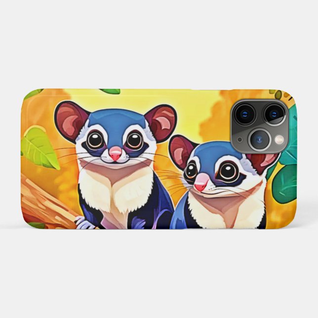 Capa Para iPhone 11 Pro Gliders de Açúcar Cúmulo (Verso (horizontal))