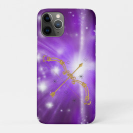 Capa Para iPhone 11 Pro Golden Sagittarius iPhone / iPad case