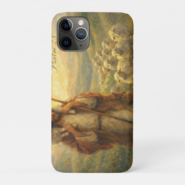 Capa Para iPhone 11 Pro Good Shepherd Jesus Wall Decor (Verso)