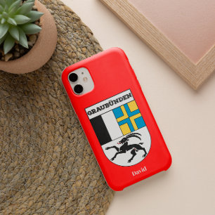 Capa Para iPhone 11 Pro Graubünden, Suiça   Cantões suíços Crests