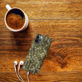 Capa Para iPhone 11 Pro Grelha de Brownstone