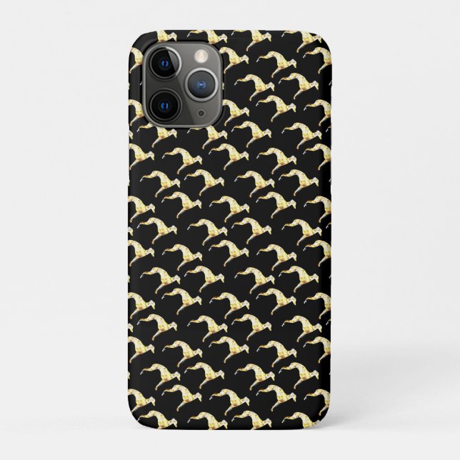CAPA PARA iPhone 11 PRO GREYHOUND BLING (Verso)