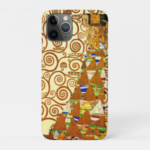 Capa Para iPhone 11 Pro Gustav Klimt A Árvore da Vida das Belas Artes