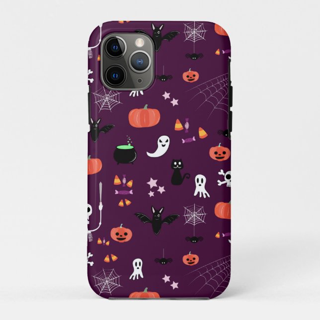 Capa Para iPhone 11 Pro Halloween (Verso)