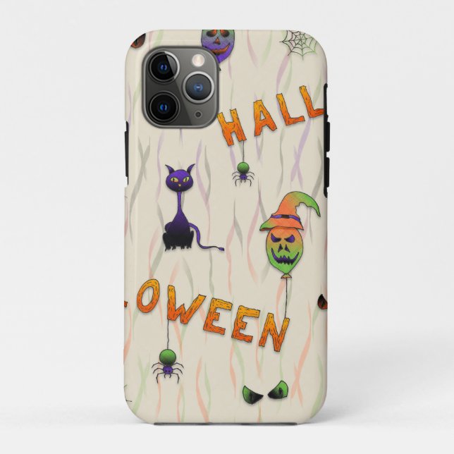 Capa Para iPhone 11 Pro Halloween Illustrations (Verso)