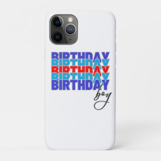 Capa Para iPhone 11 Pro Happy birthday boy. Celebrating your birthday...