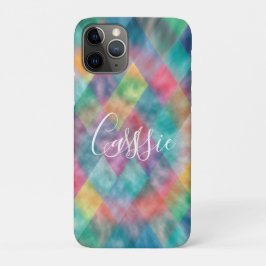 Capa Para iPhone 11 Pro Harlequin Pale Rainbow
