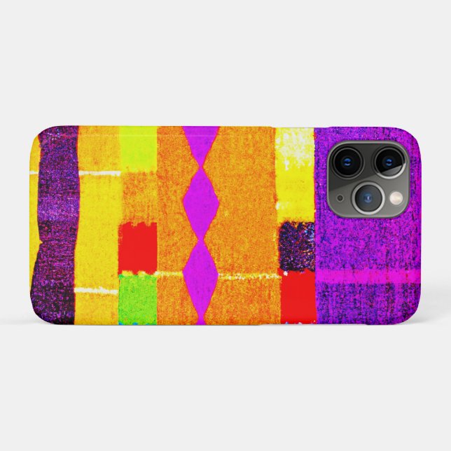 Capa Para iPhone 11 Pro Harmonia de Paleta Vibrante (Verso (horizontal))